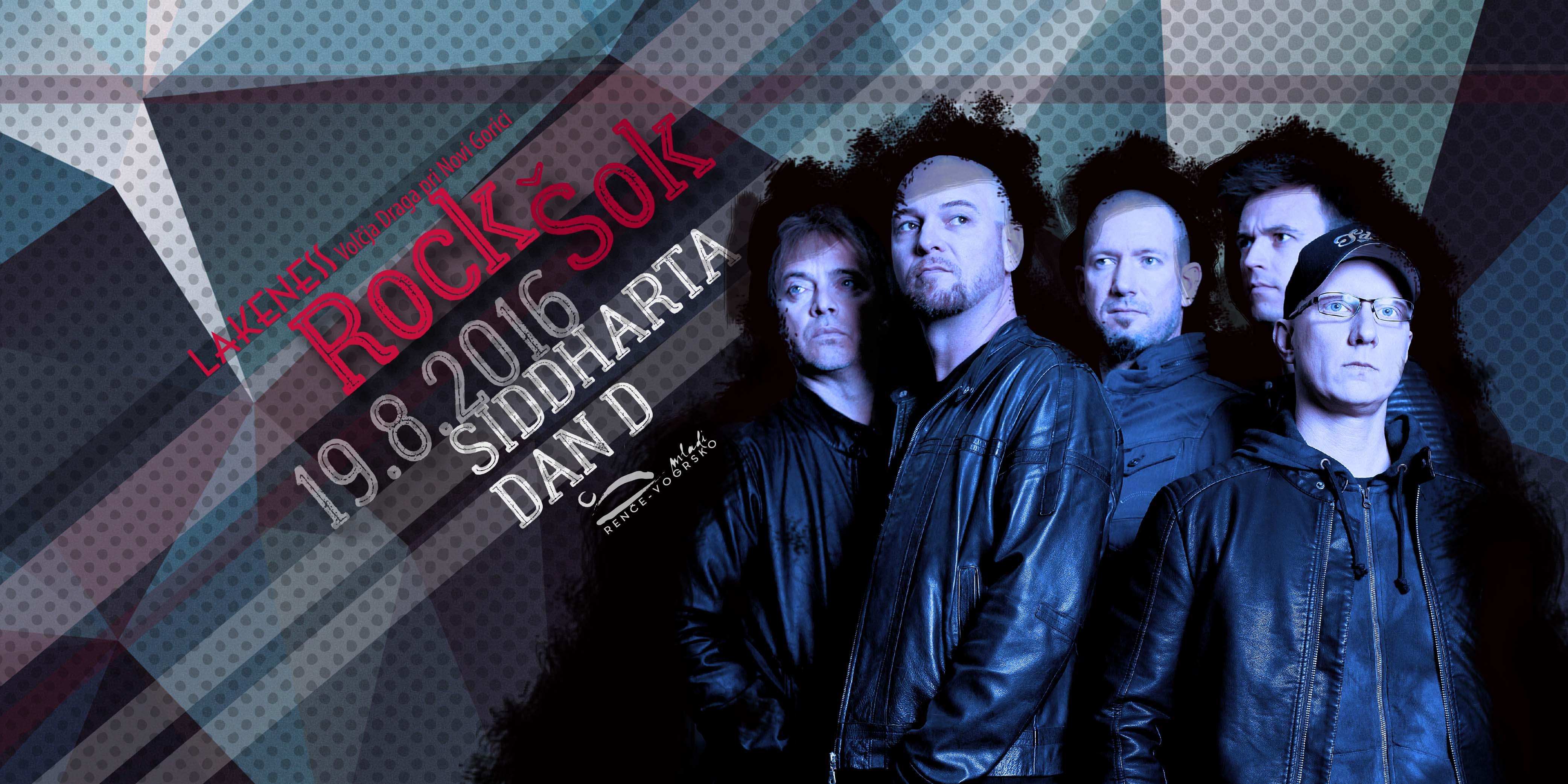 Rock Šok 2016 - Lakeness/Siddharta in Dan D