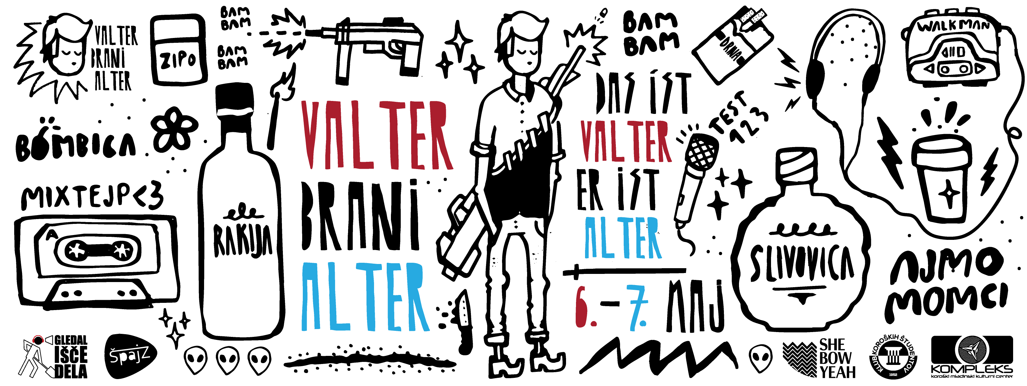 Valter brani alter v Kompleksu