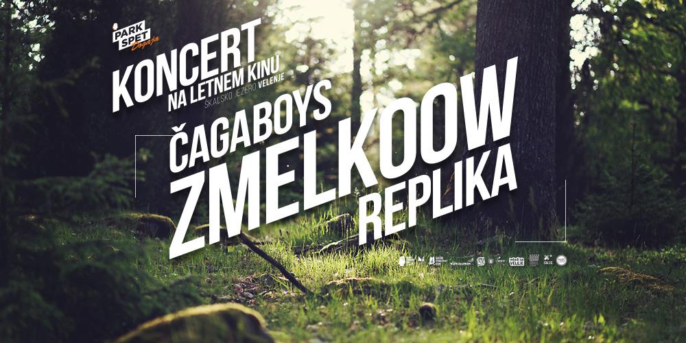 Koncert Zmelkoow, Čagaboys, Replika