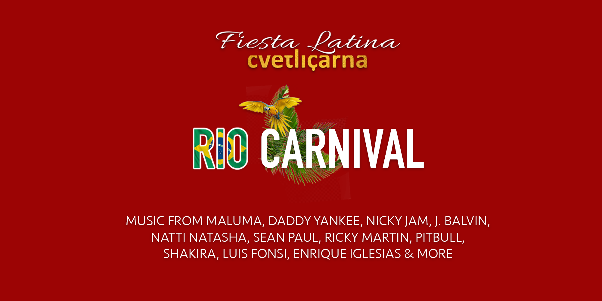Fiesta Latina ∣ RIO CARNIVAL 2020 ∣ Cvetličarna 21.2.
