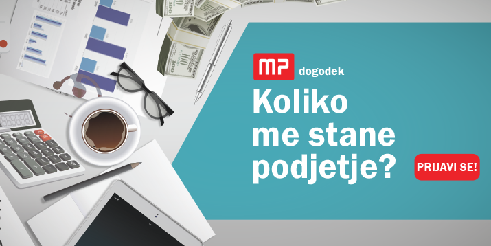 MP dogodek: Koliko me stane podjetje?
