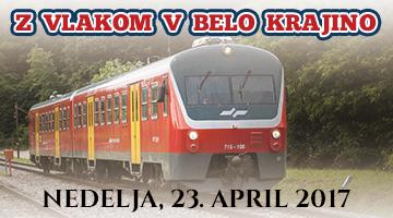 Z VLAKOM V BELO KRAJINO- DOBRODELNI VLAK