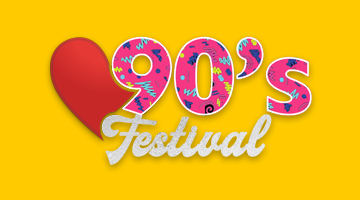 I ♡ 90s FESTlVAL ★ 3 FLOORs ∣ Cvetličarna 8.2. - 85% SOLD OUT